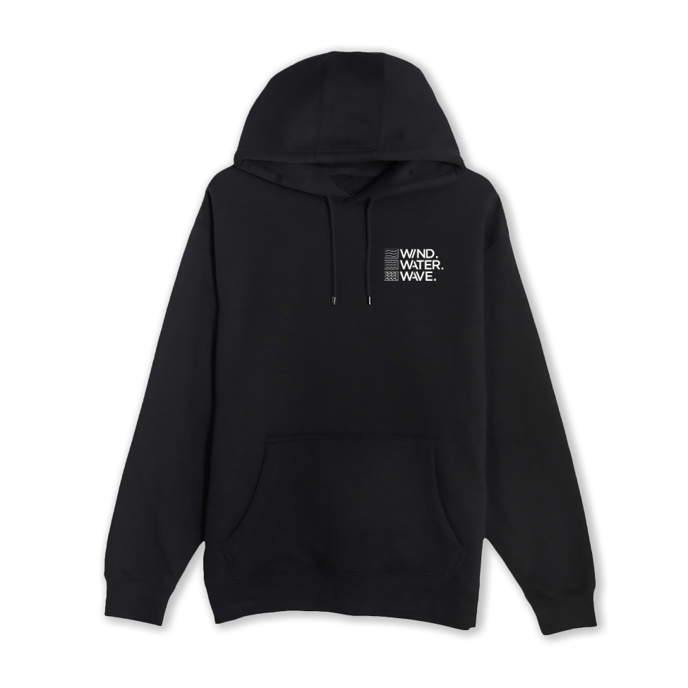 STACKED HOODIE // BLACK