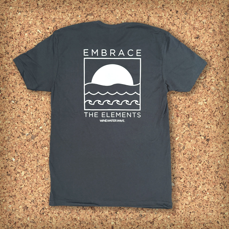 ELEMENTS TEE S/S // CHARCOAL