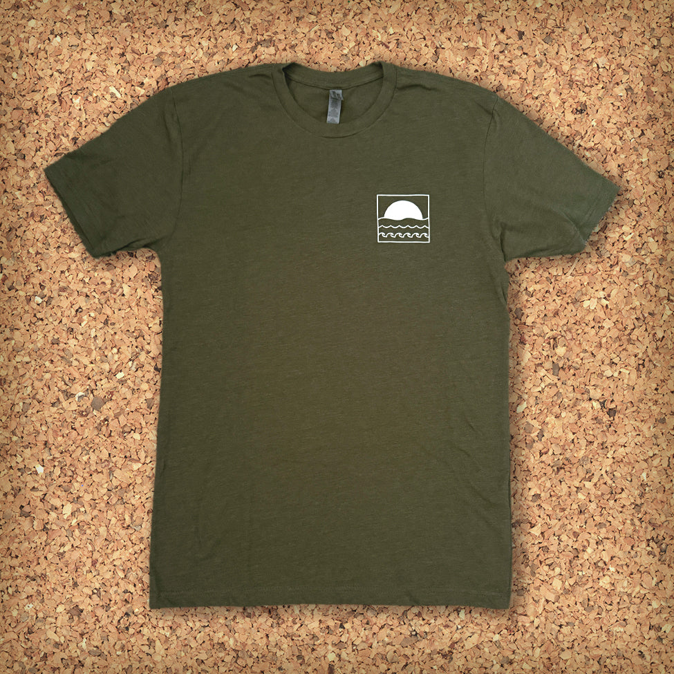ELEMENTS TEE S/S // HEATHERED MILITARY GREEN