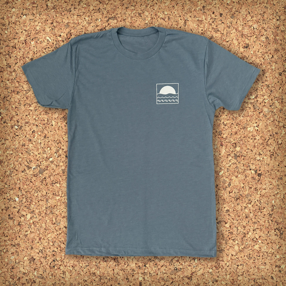 ELEMENTS TEE S/S // HEATHERED SLATE BLUE