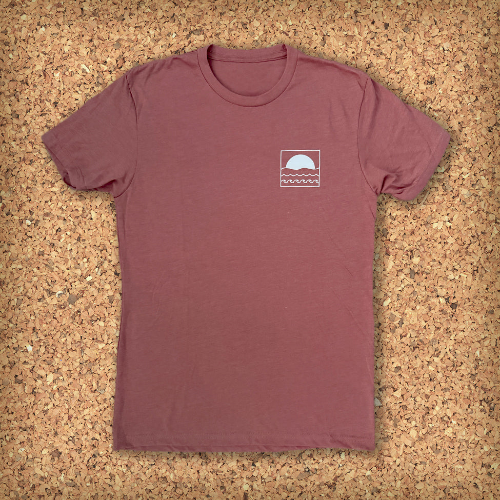 ELEMENTS TEE S/S // HEATHERED MAUVE