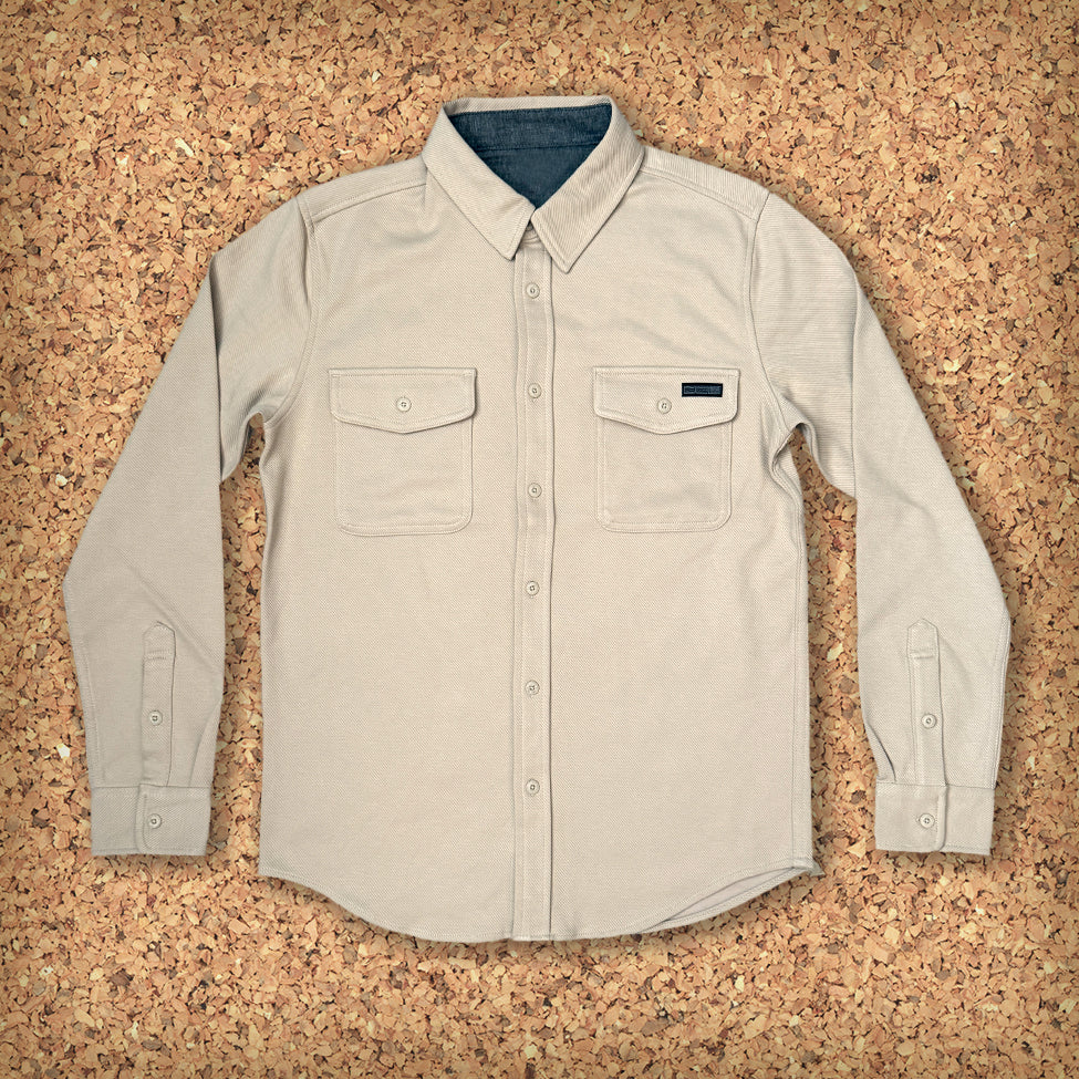 WWW BANKS SHACKET L/S // NATURAL