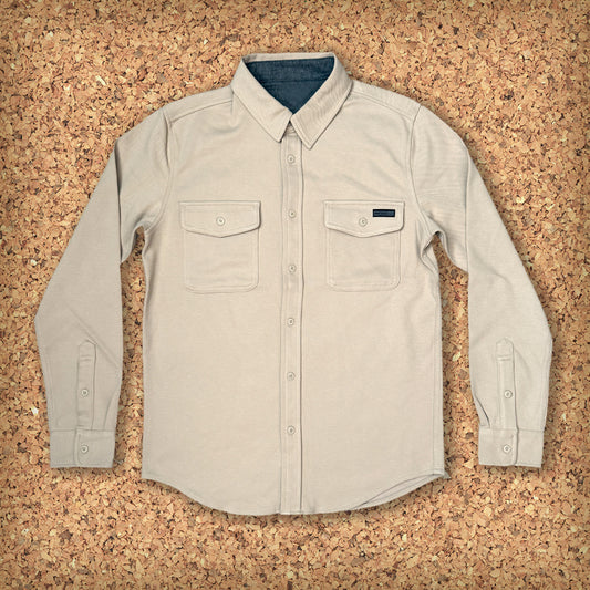 WWW BANKS SHACKET L/S // NATURAL