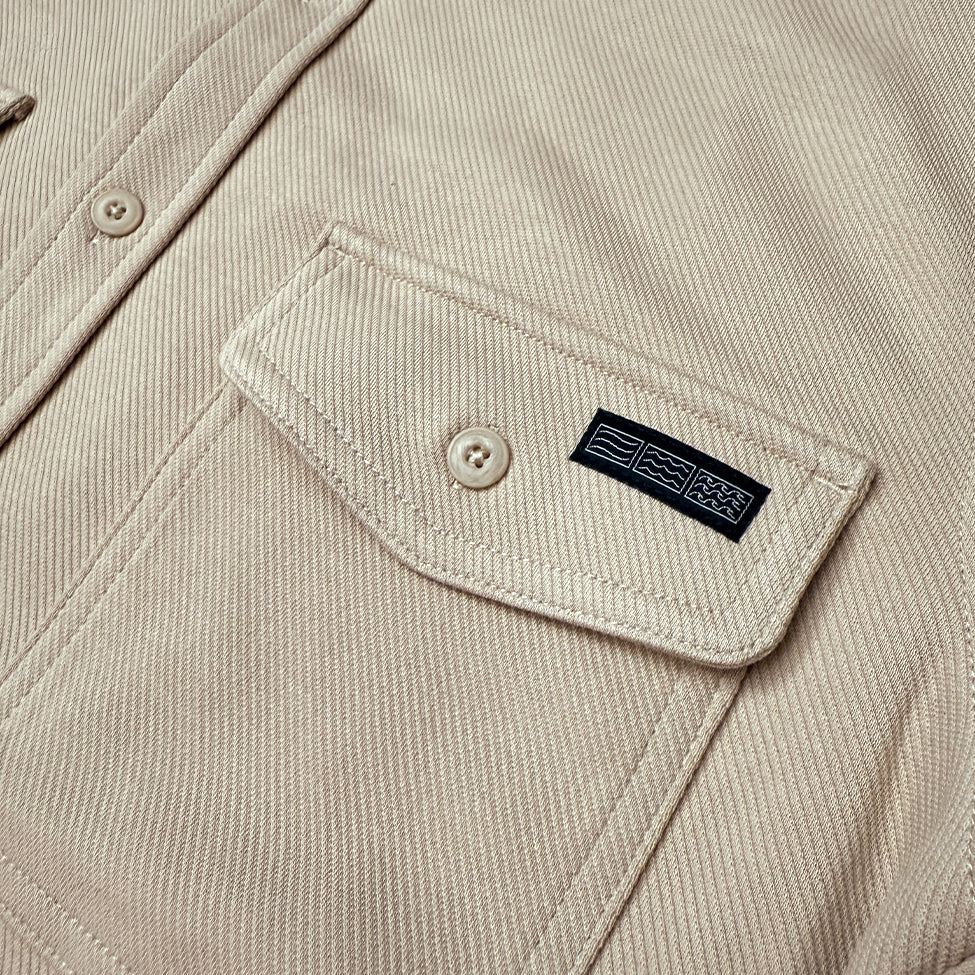 WWW BANKS SHACKET L/S // NATURAL