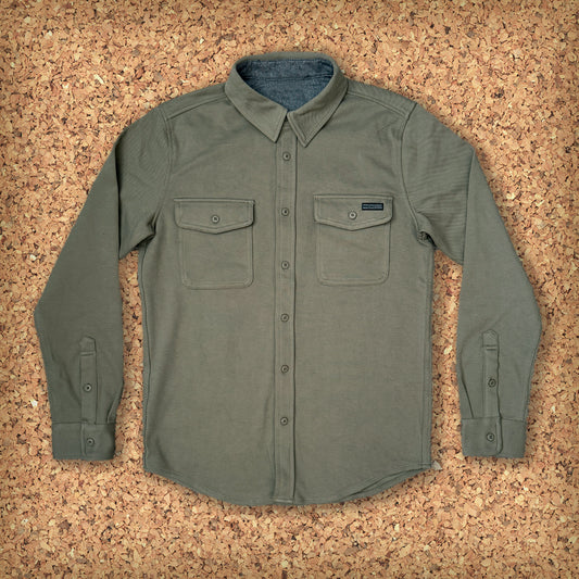 WWW BANKS SHACKET L/S // OLIVE