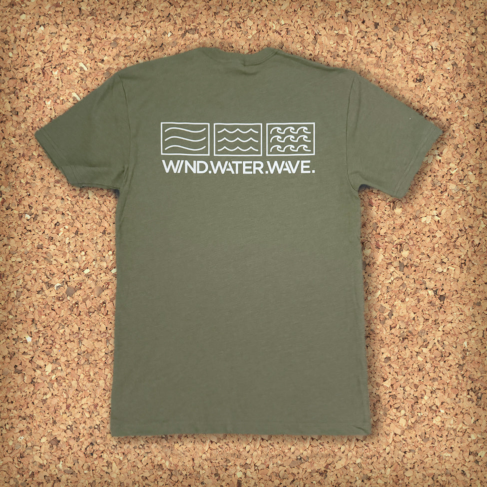 HORIZONTAL TEE S/S // OLIVE