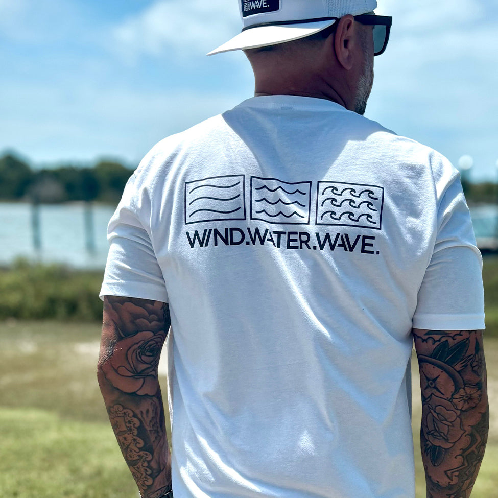 HORIZONTAL TEE S/S // WHITE