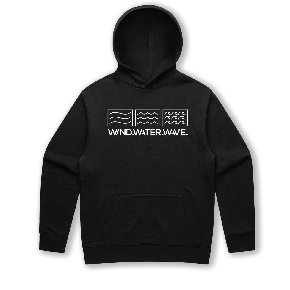 LOGO HOODIE // BLACK