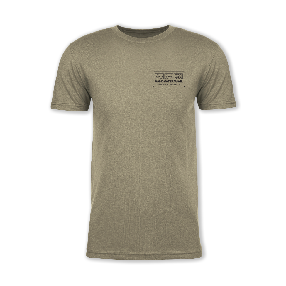 LOCATION TEE // OLIVE