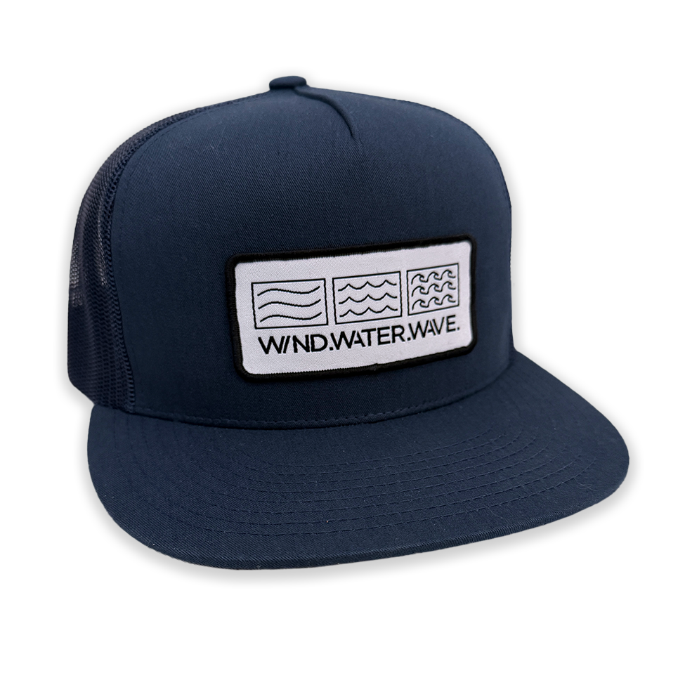LOGO PATCH TRUCKER // NAVY