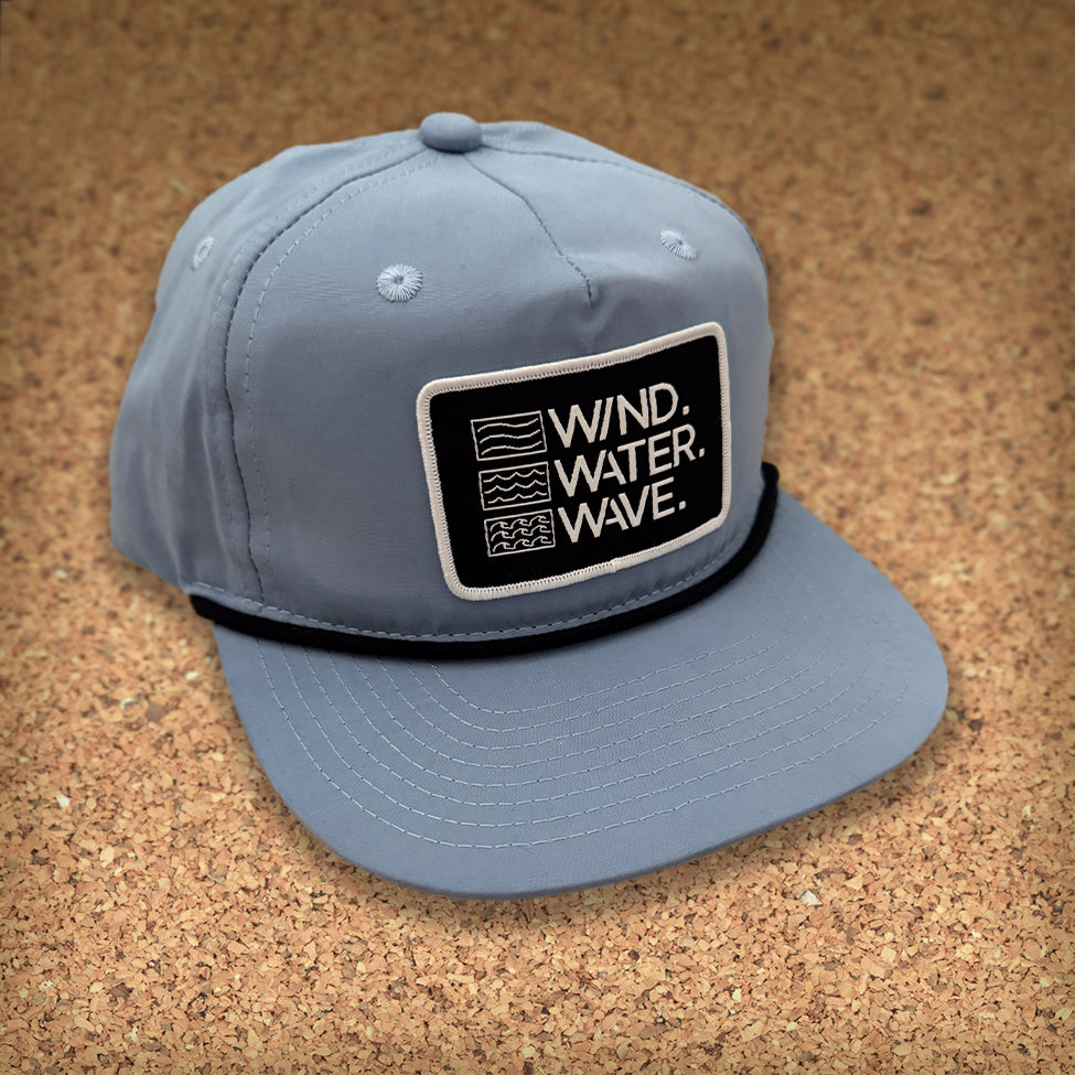 RELAXED ROPE W/PATCH // SLATE BLUE