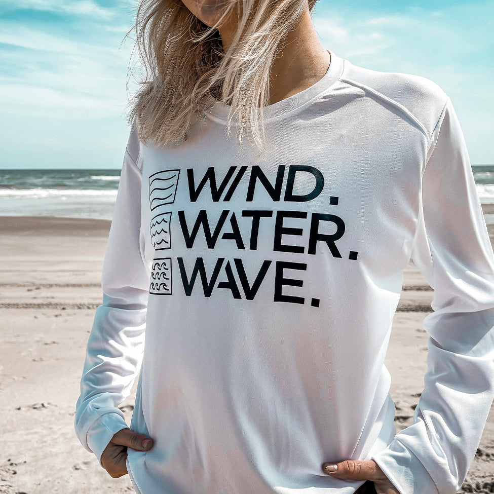 STACKED UV SHIRT // WHITE