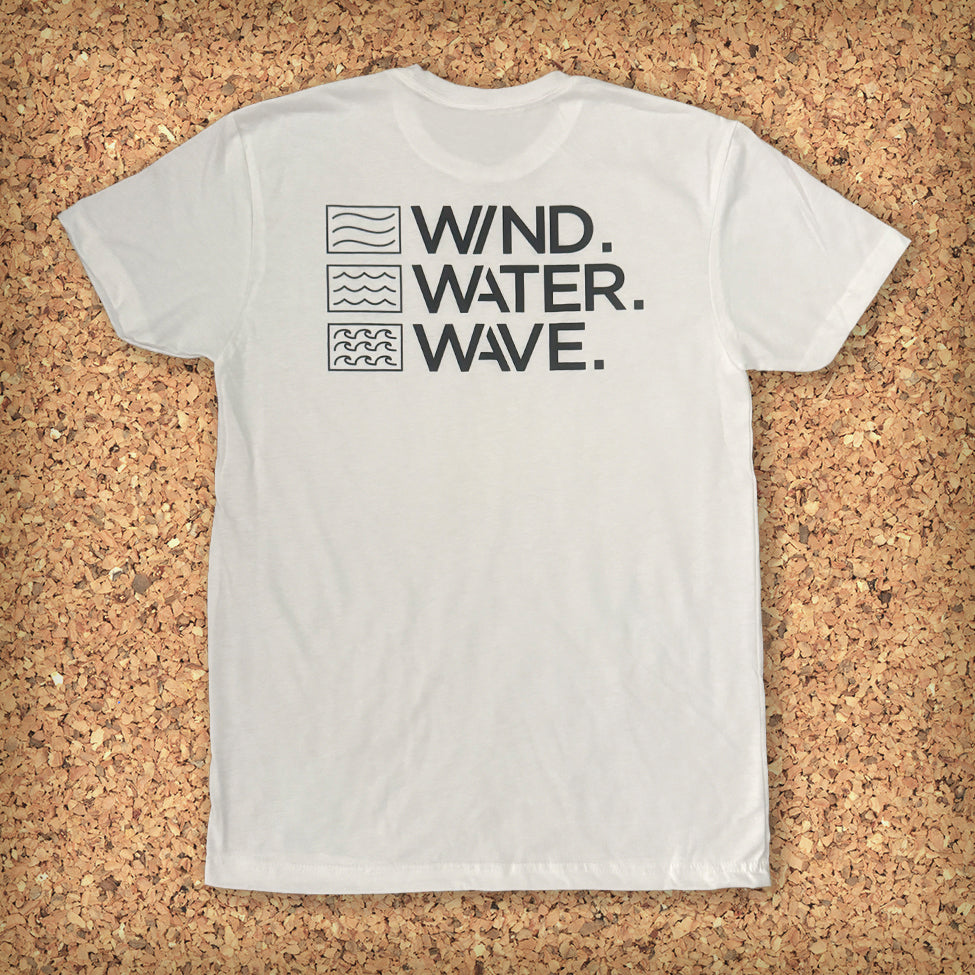STACKED TEE S/S // WHITE