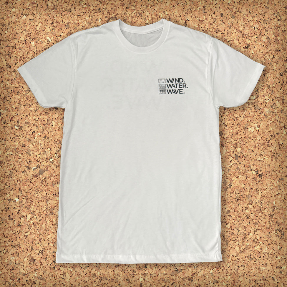 STACKED TEE S/S // WHITE