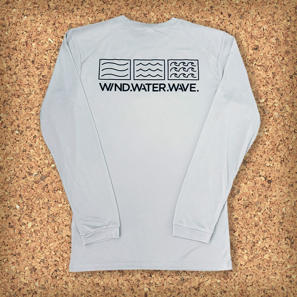 HORIZONTAL UV SHIRT // SILVER