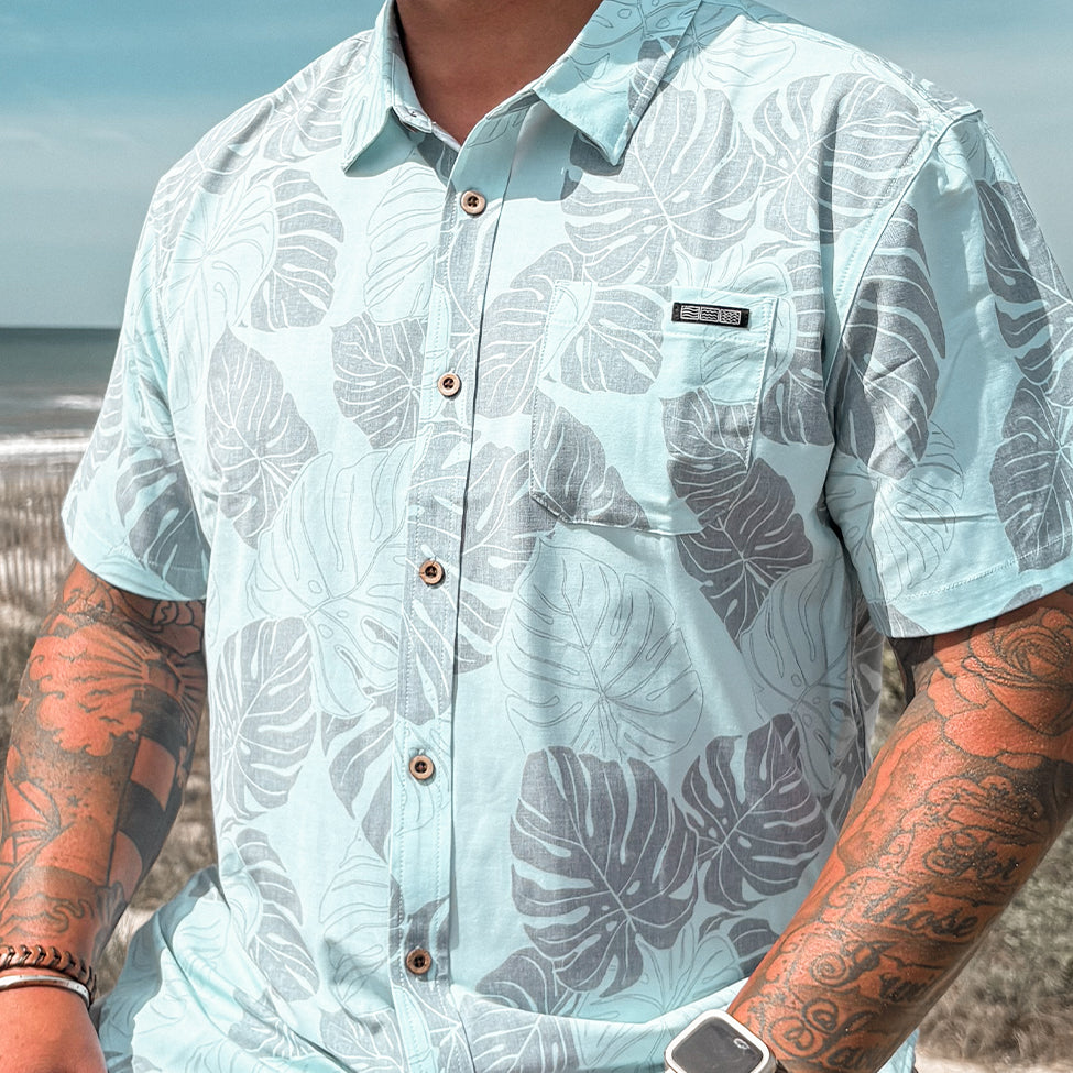 PALM HAVEN BUTTON UP