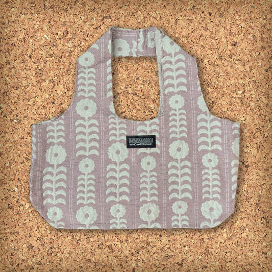 FLORAL SLOUCH TOTE // PINK