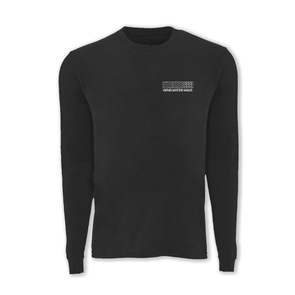 LOGO TEE L/S // BLACK