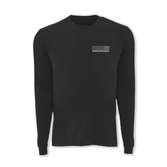 LOGO TEE L/S // BLACK