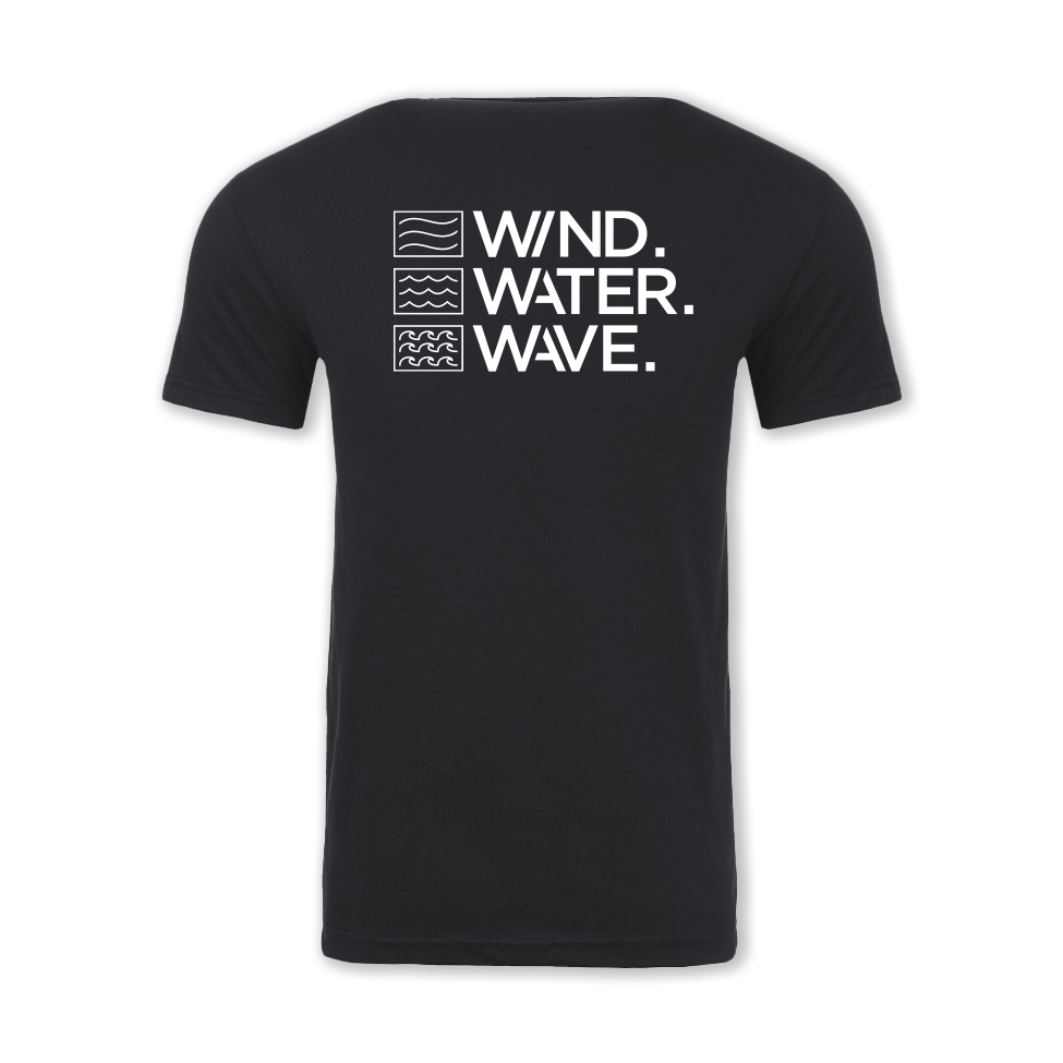 STACKED TEE // BLACK