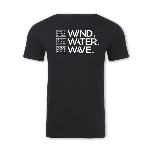 STACKED TEE // BLACK