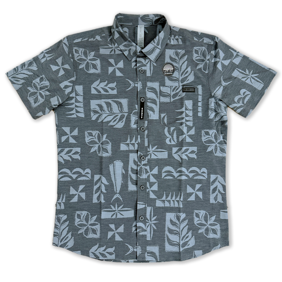 MIDNIGHT ARCHIPELAGO BUTTON UP