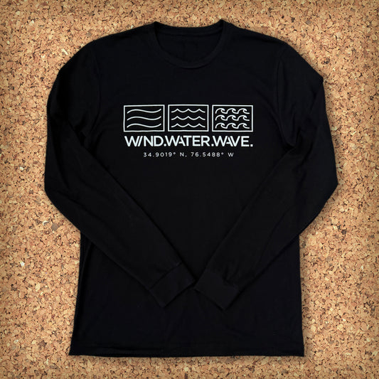 COORDINATES TEE L/S // BLACK