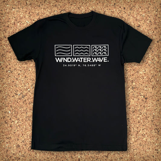 COORDINATES TEE S/S // BLACK