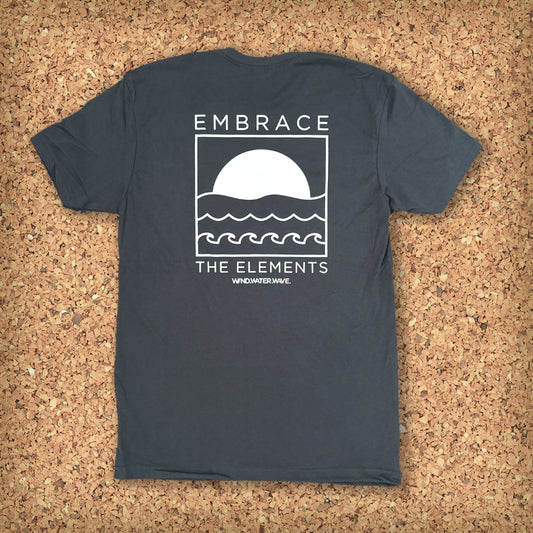 ELEMENTS TEE S/S // CHARCOAL