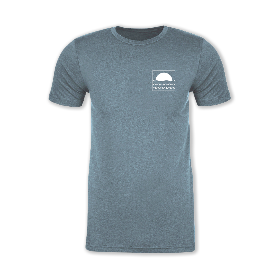 ELEMENTS TEE // HEATHERED SLATE BLUE