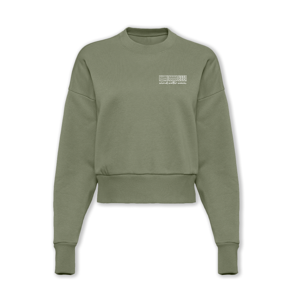 SCRIPTED CROP CREW // OLIVE