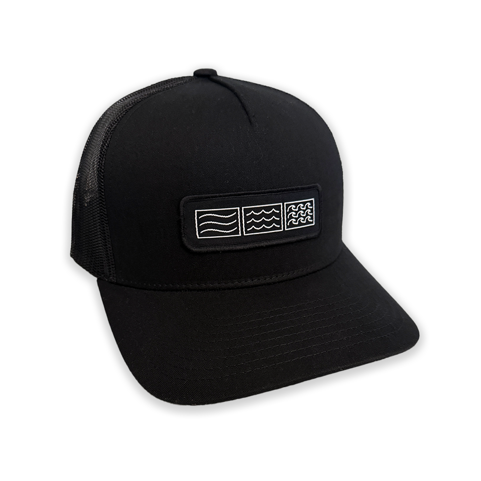 WWW PATCH CLASSIC TRUCKER // BLACK