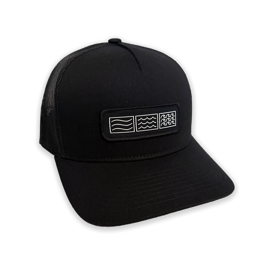 WWW PATCH CLASSIC TRUCKER // BLACK