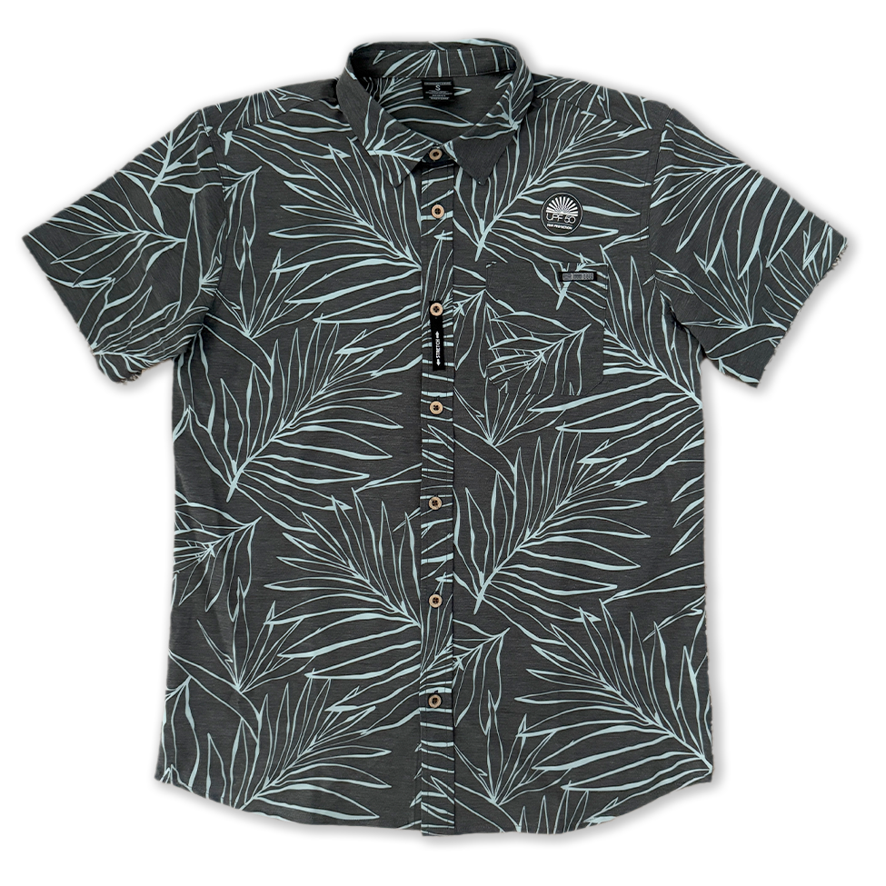 DARK FRAWN BUTTON UP