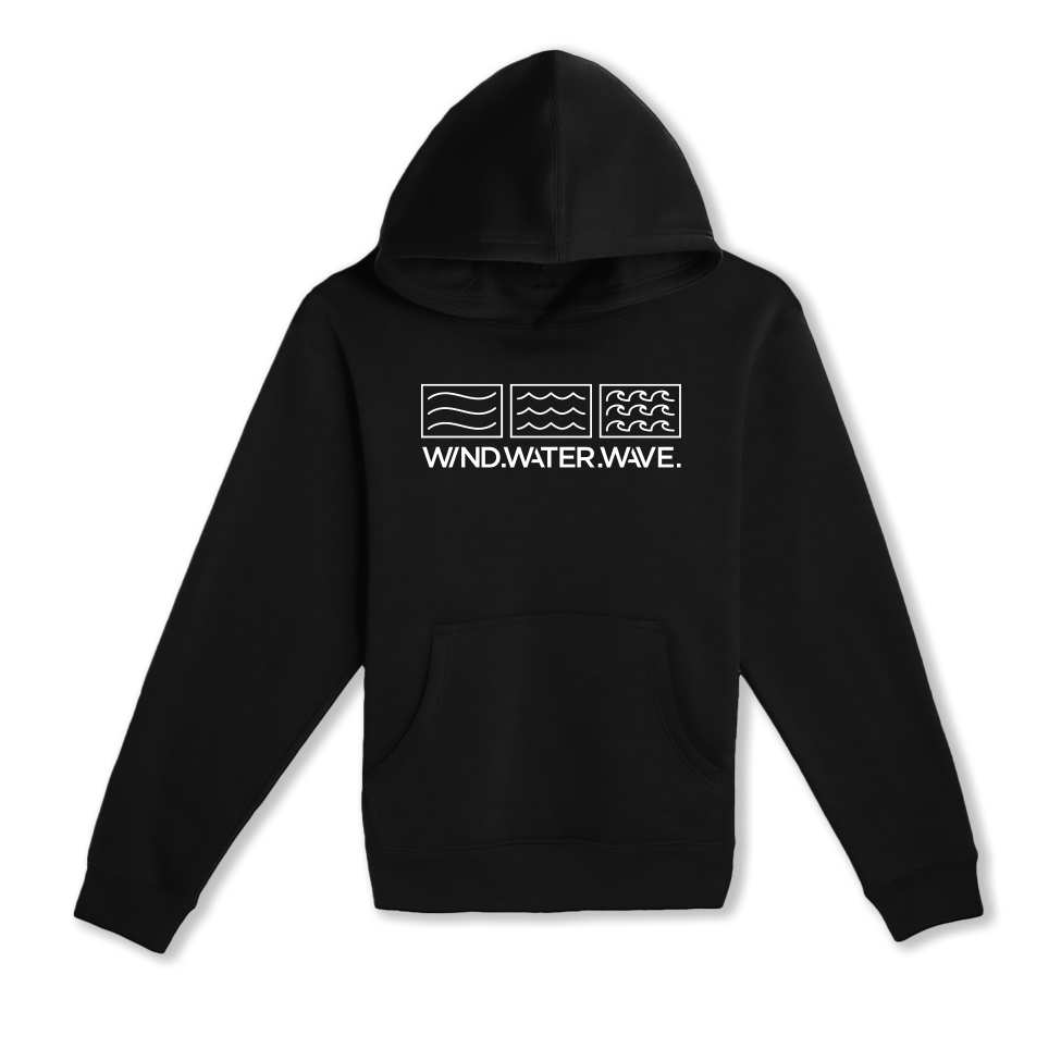 KIDS LOGO HOODIE // BLACK
