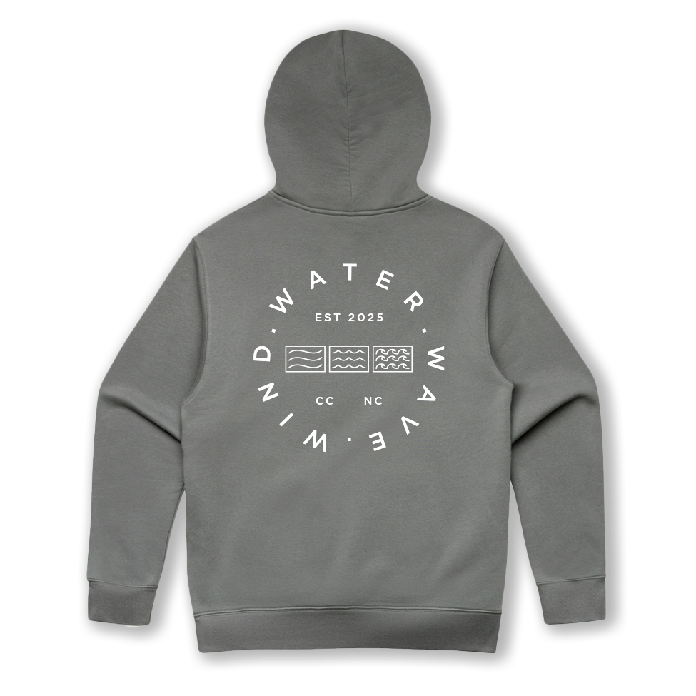 FULL CIRCLE HOODIE // CHARCOAL