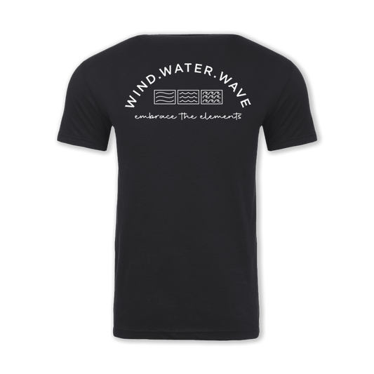 ARCHED EMBRACE TEE // BLACK