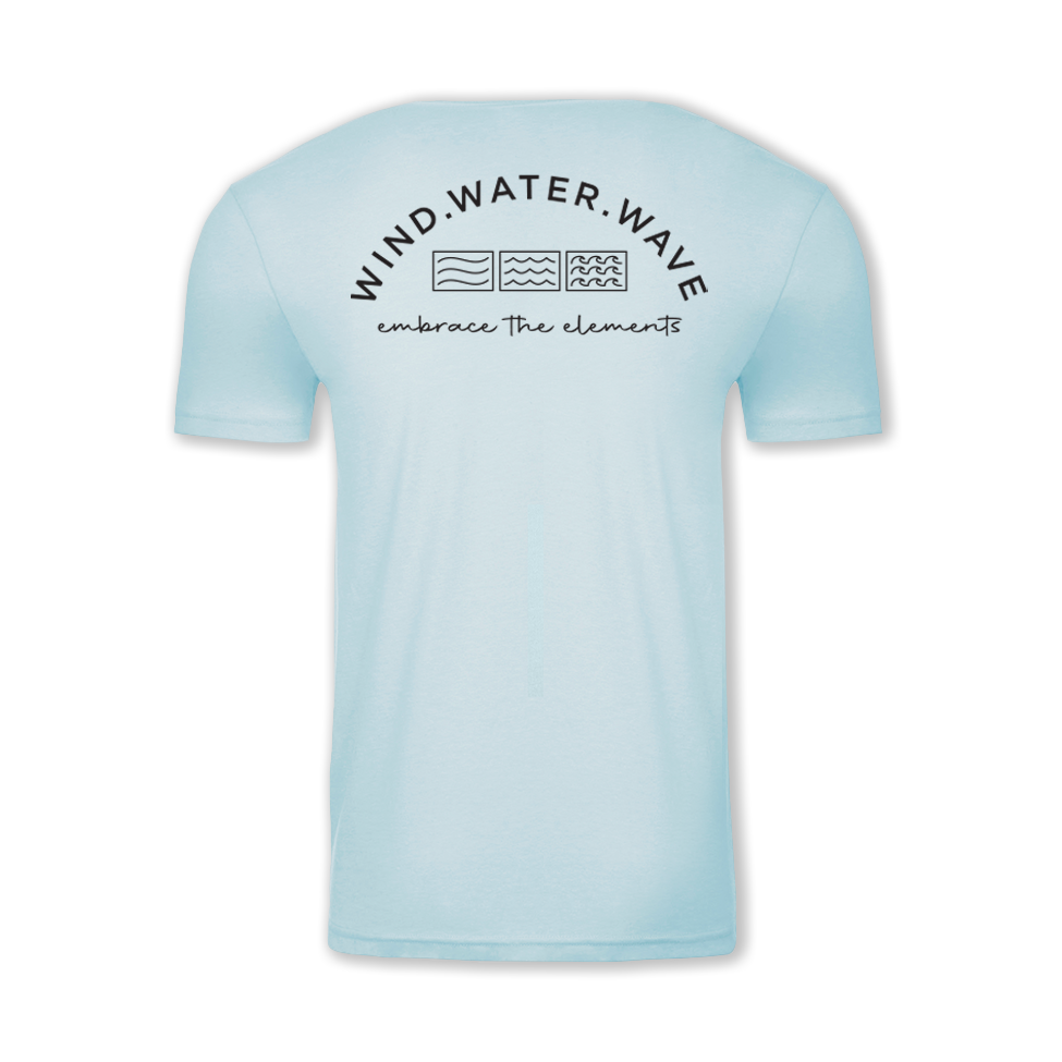 ARCHED EMBRACE TEE // SKY