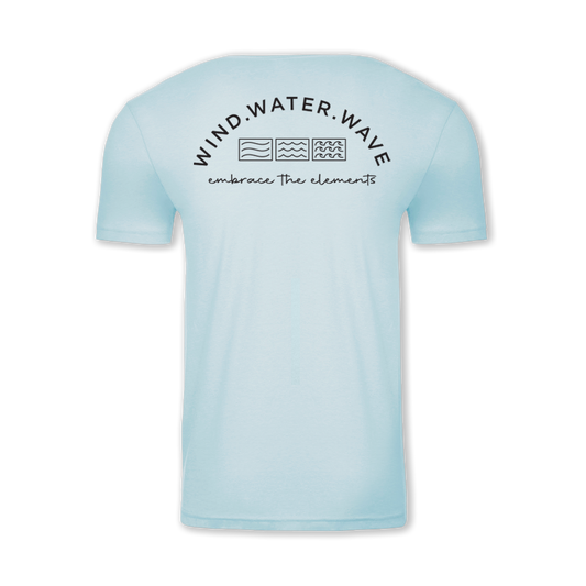 ARCHED EMBRACE TEE // SKY