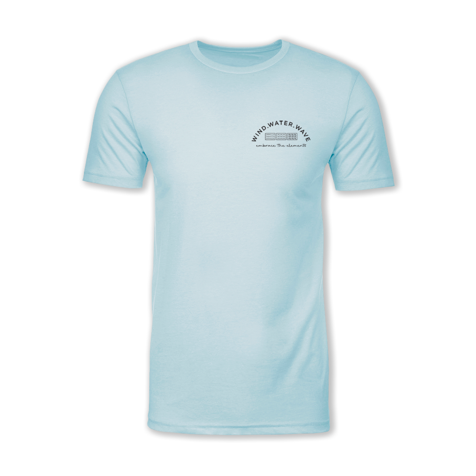 ARCHED EMBRACE TEE // SKY