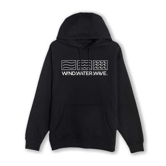 LOGO HOODIE // BLACK