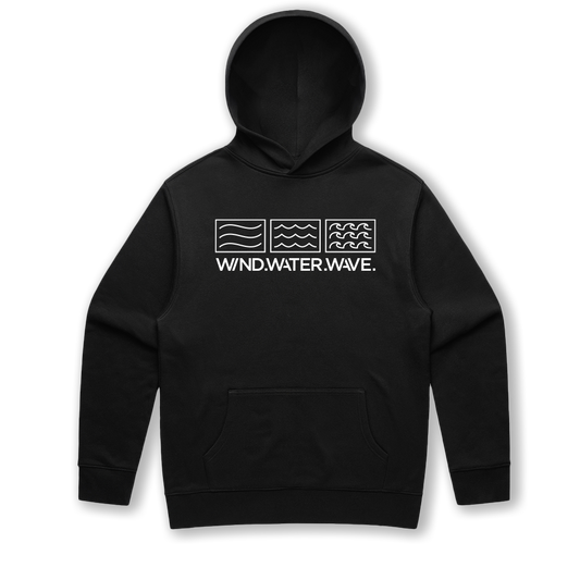 LOGO HOODIE // BLACK