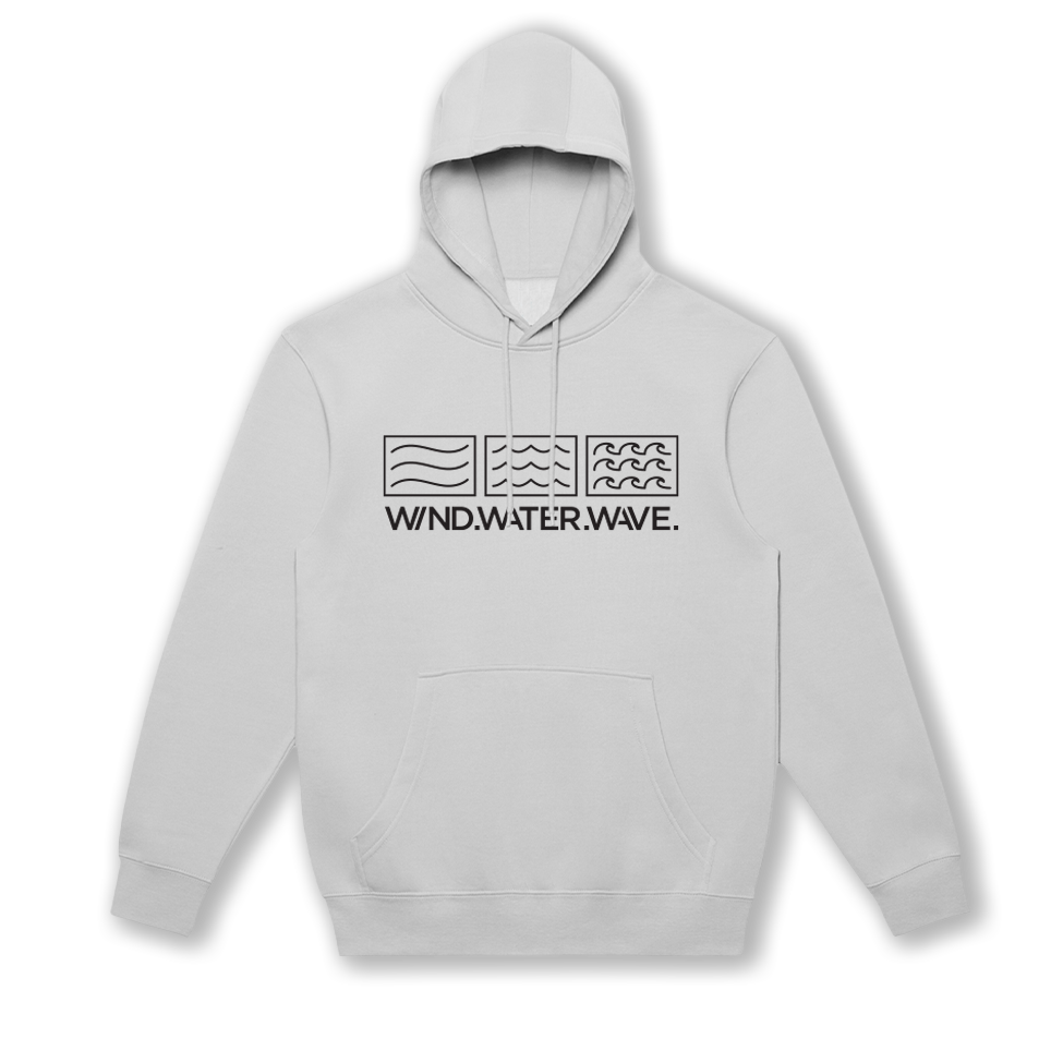 LOGO HOODIE // GREY