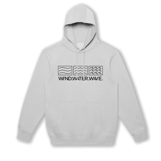 LOGO HOODIE // GREY