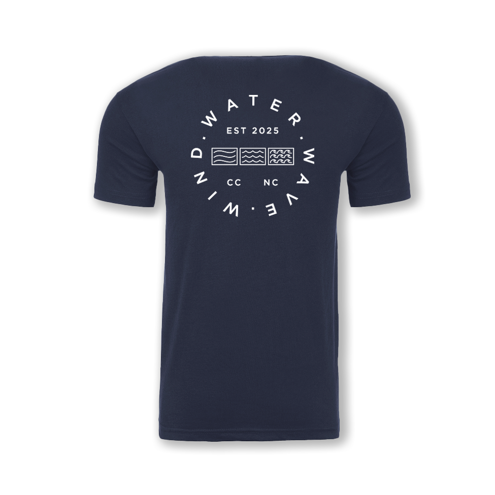 FULL CIRCLE TEE // NAVY
