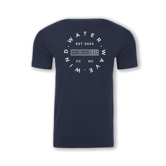 FULL CIRCLE TEE // NAVY