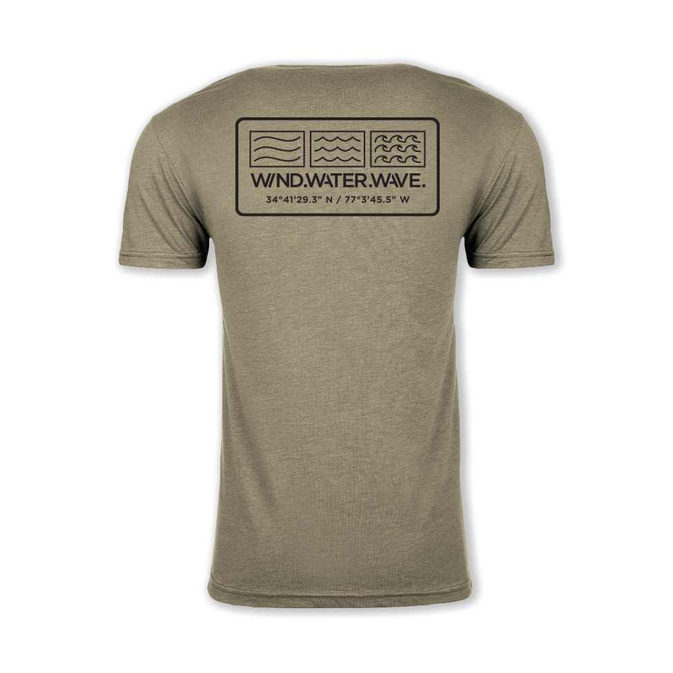 LOCATION TEE // OLIVE
