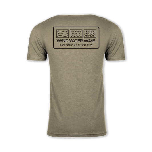LOCATION TEE // OLIVE