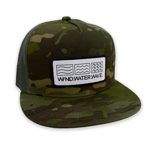 LOGO PATCH TRUCKER // CAMO