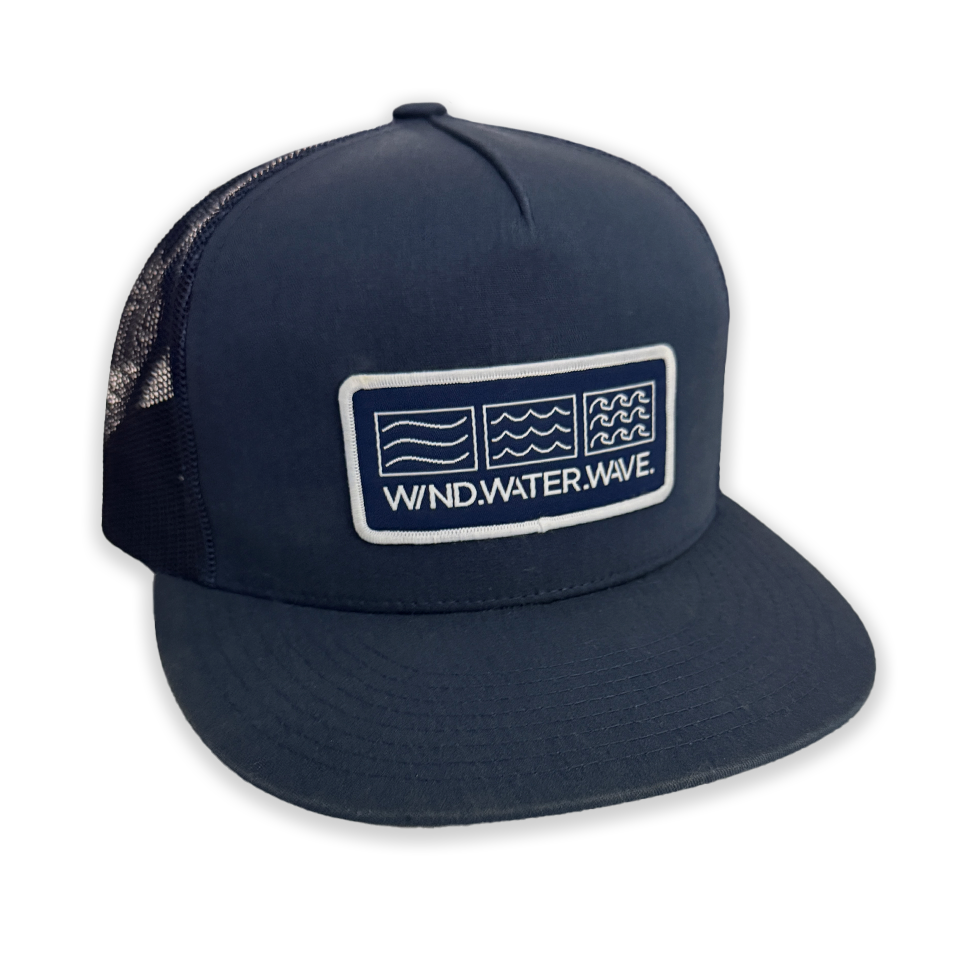 LOGO PATCH TRUCKER // NAVY